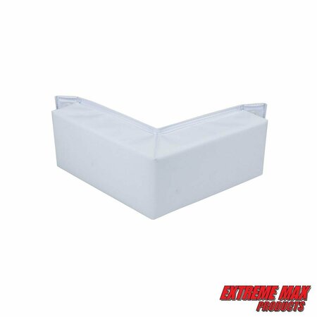 EXTREME MAX Extreme Max 3006.7255 BoatTector Dock Bumper - Small (10" x 10" x 4" x 2.5"), Corner 3006.7255